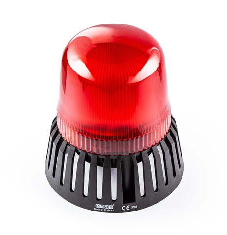 IT Series Red 24V AC/DC With Buzzer LED Beacon 120mm